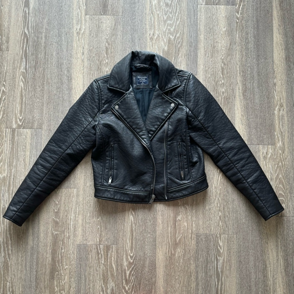Abercrombie Leather Jacket